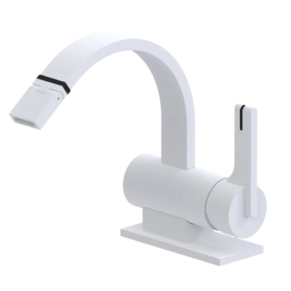 Rubinet Single Control Bidet Fitting (less drain) Matt White