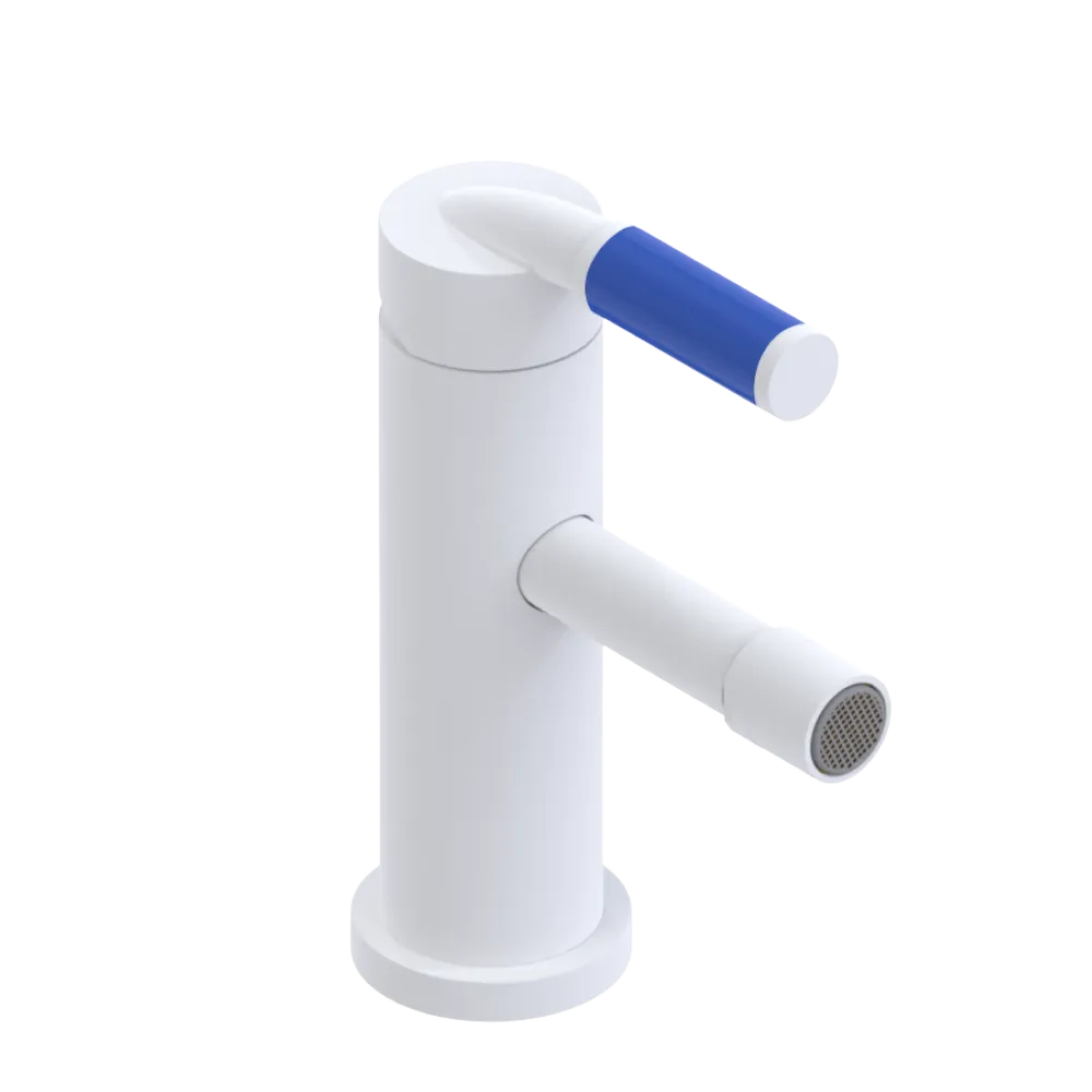 Rubinet Single Control Bidet Fitting (less drain) Matt White