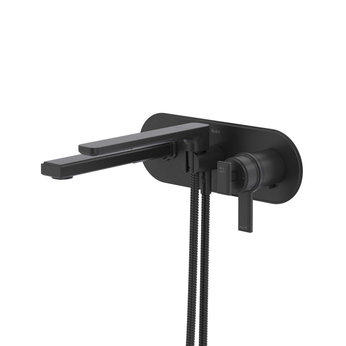 Riobel ™ Wall Mount Thermostatic/Pressure Balance Tub Filler Trim