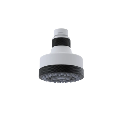 Rubinet 3 FUNCTION SHOWER HEAD Matt White