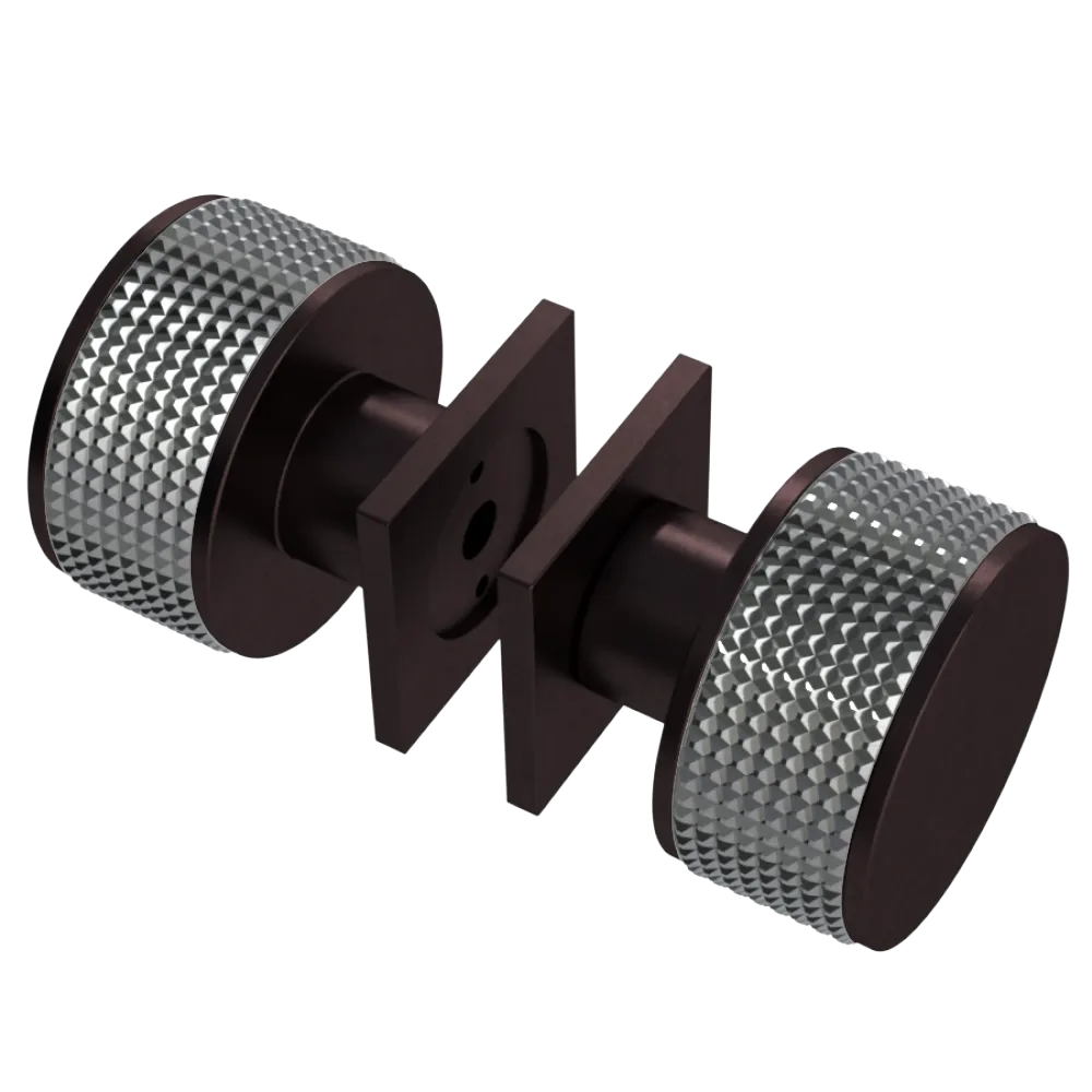 Rubinet Shower Door Knob (set) Oil Rubbed Bronze
