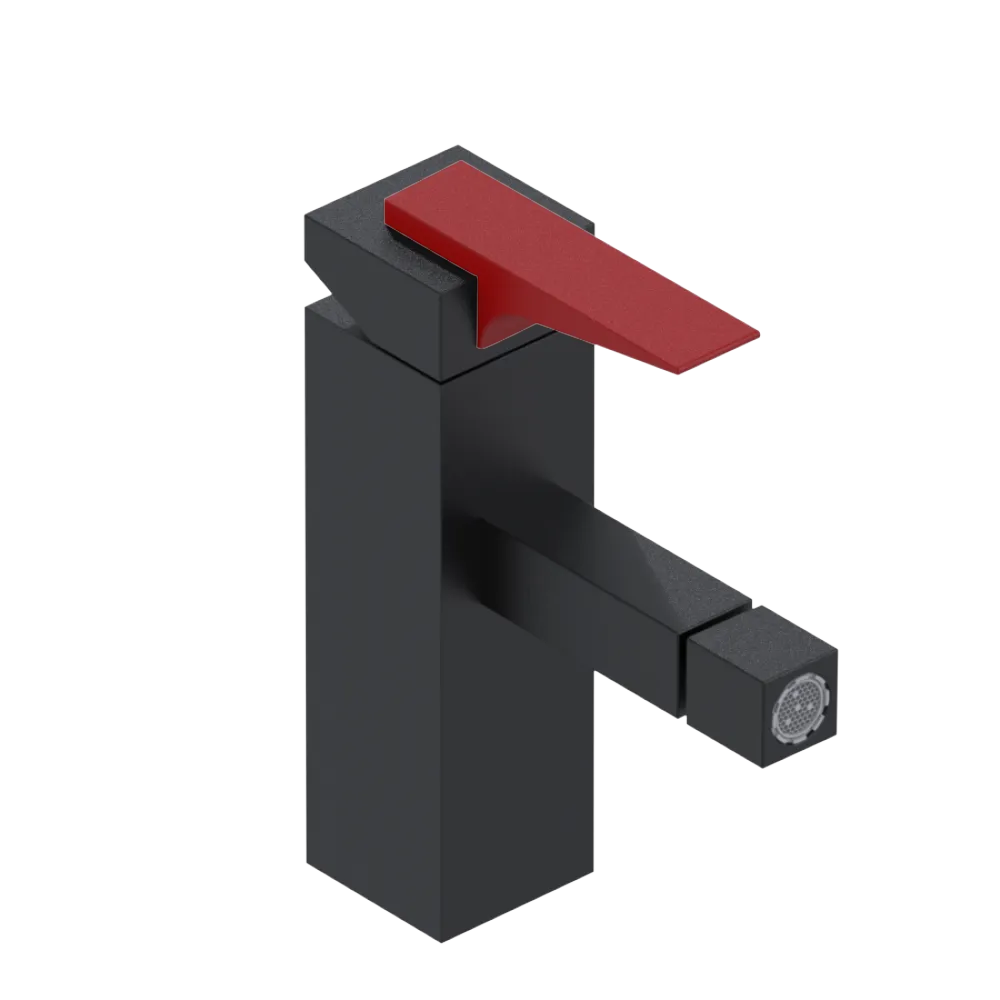 Rubinet Single Control Bidet Fitting (less drain) Matt Black