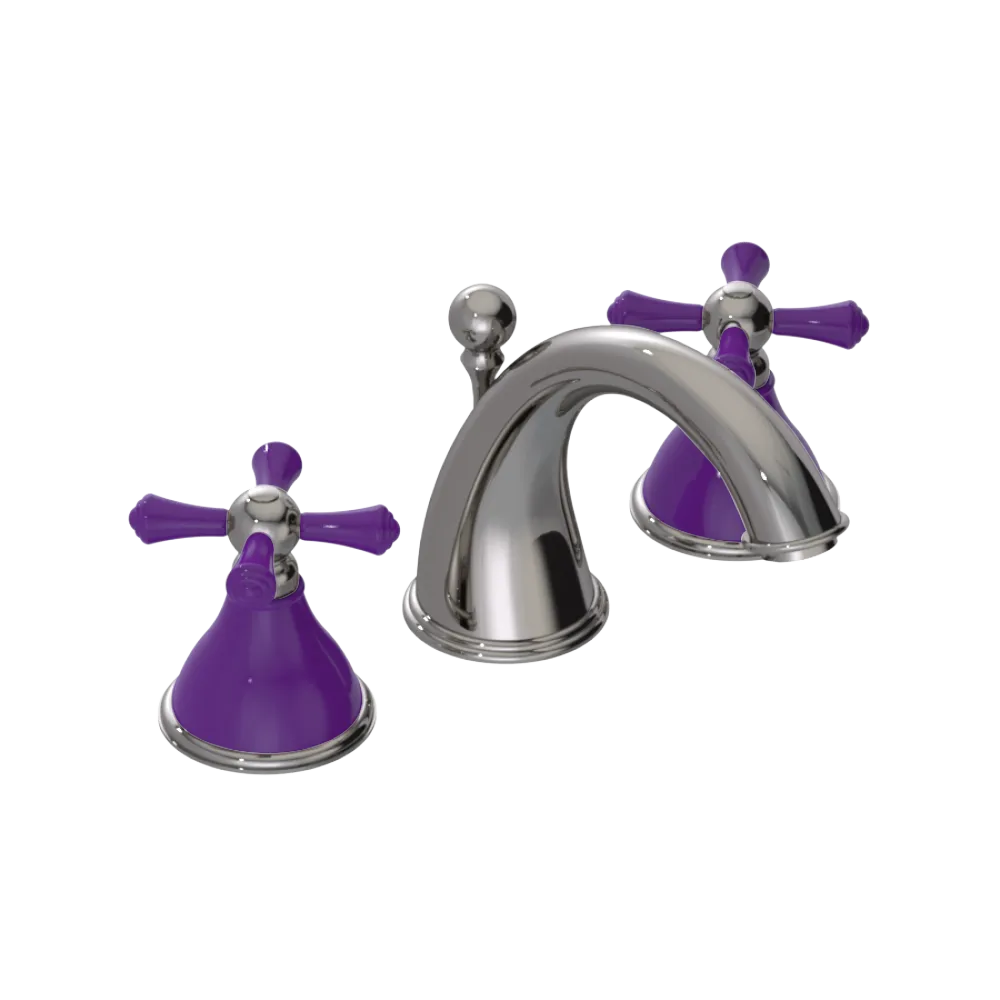 Rubinet Widespread Lav. Set. (less drain) Polished Nickel