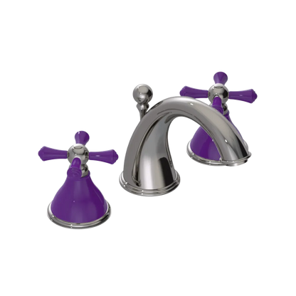 Rubinet Widespread Lav. Set. (less drain) Polished Nickel
