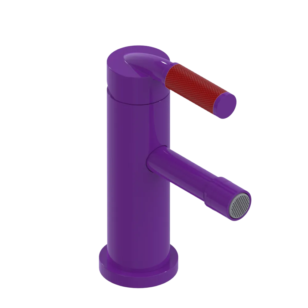 Rubinet Single Control Bidet Fitting (less drain) Purple Haze