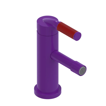 Rubinet Single Control Bidet Fitting (less drain) Purple Haze