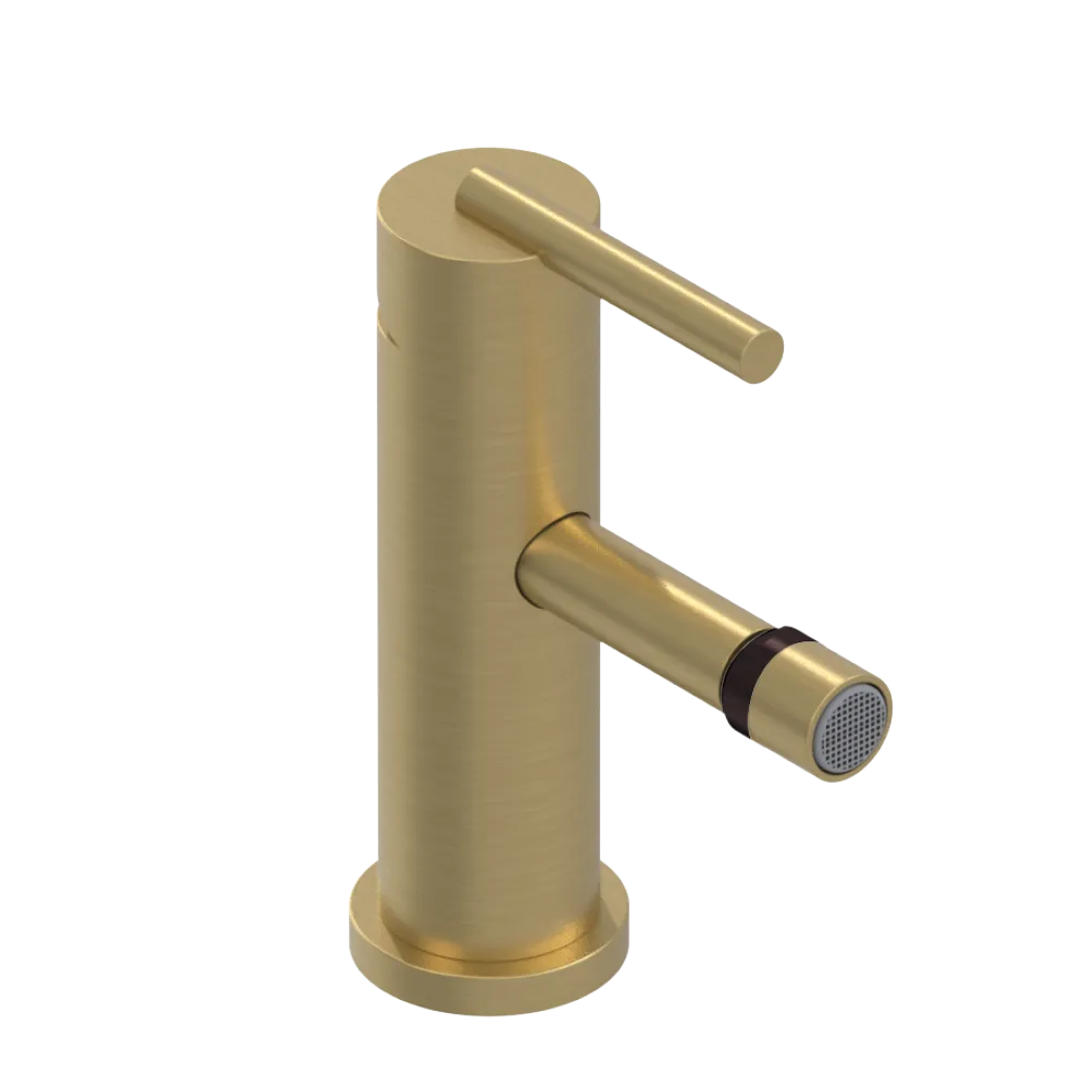 Rubinet Single Control Bidet Fitting (less drain) Satin Brass