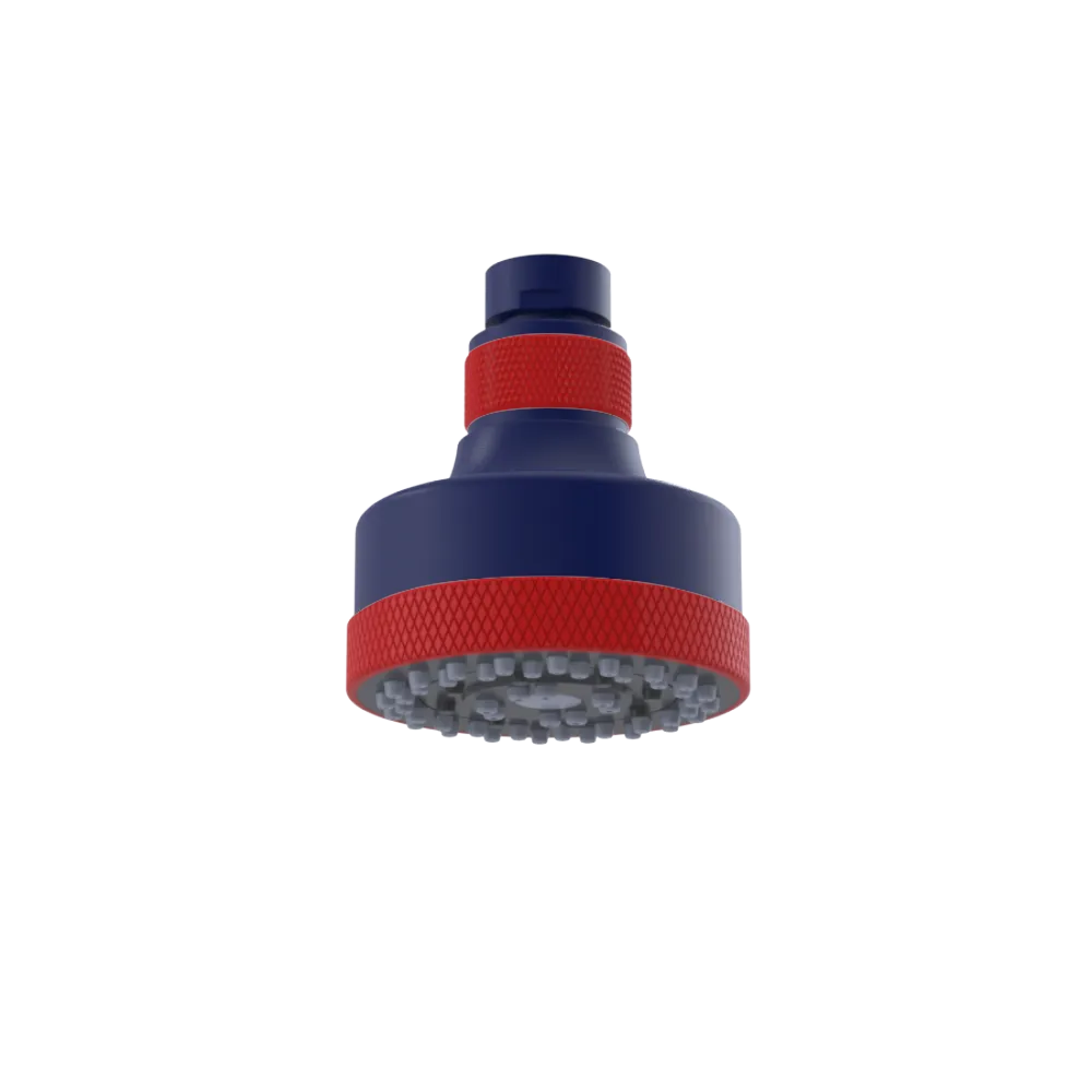 Rubinet 3 FUNCTION SHOWER HEAD Midnight Blue