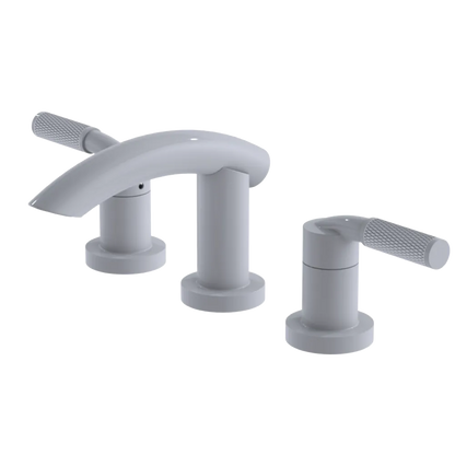 Rubinet Widespread Lav. Set. (less drain) White