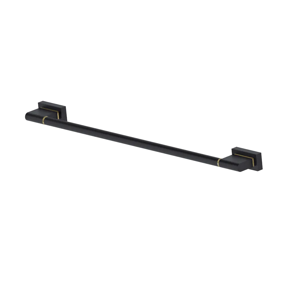 Rubinet Towel Bar 18" Matt Black