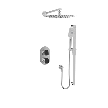 Baril Complete thermostatic pressure balanced shower kit
