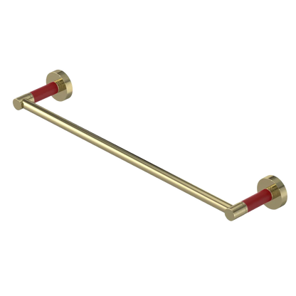 Rubinet Towel Bar 18" Natural Brass