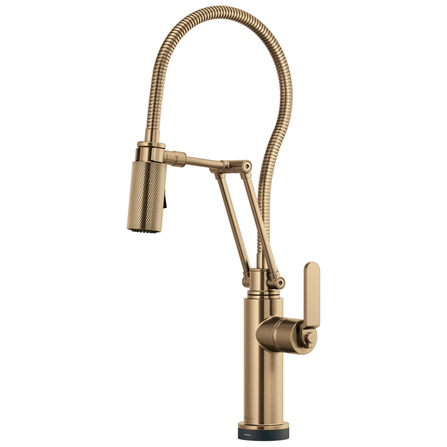 Brizo Smarttouch Articulating Kitchen Faucet With Finished Hose