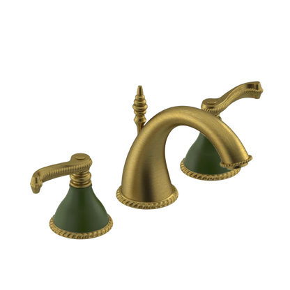 Rubinet Widespread Lav. Set. (less drain) Antique Brass Matt