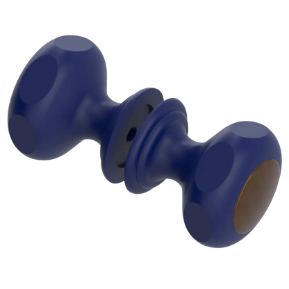 Rubinet Shower Door Knob (set) Midnight Blue