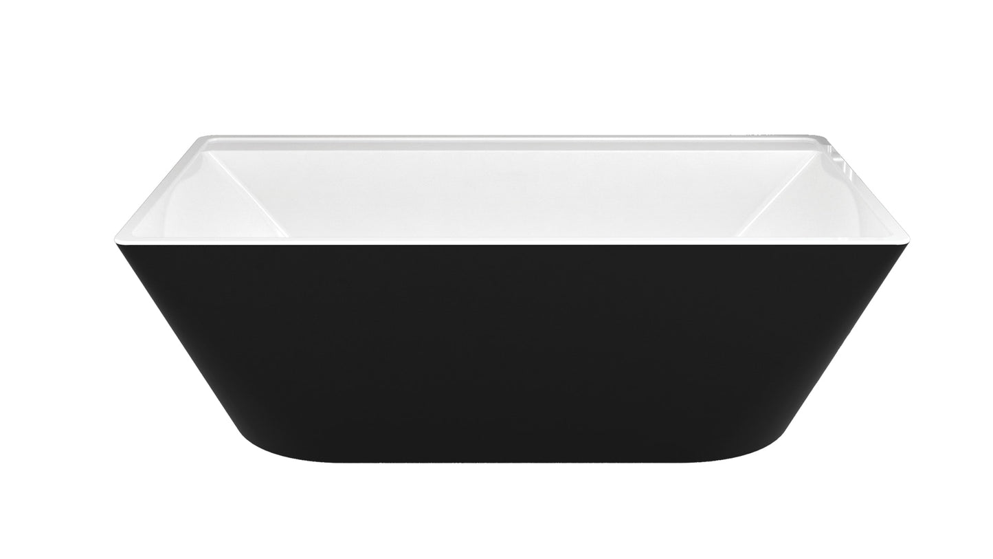 Oceania Rupert Back to Wall Freestanding Bath
