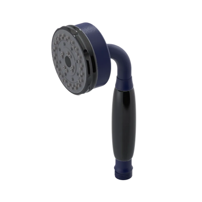Rubinet 3 Function Hand Held Shower Only Midnight Blue