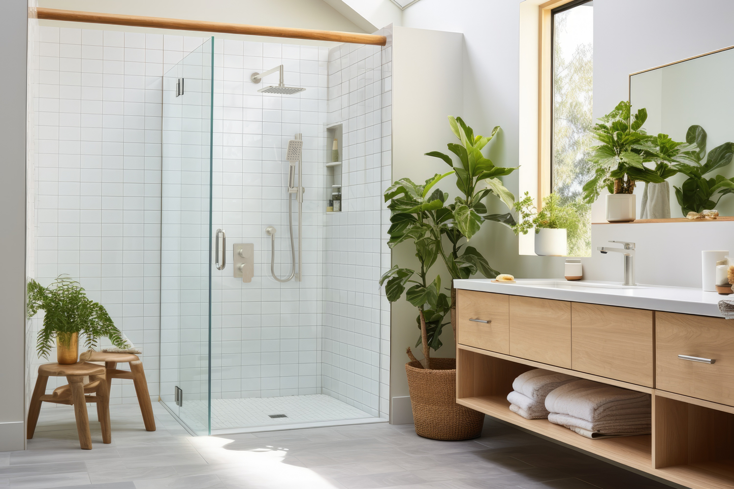 Baril Complete pressure balanced shower kit