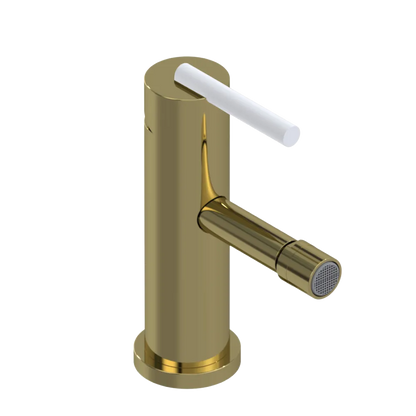Rubinet Single Control Bidet Fitting (less drain) Natural Brass