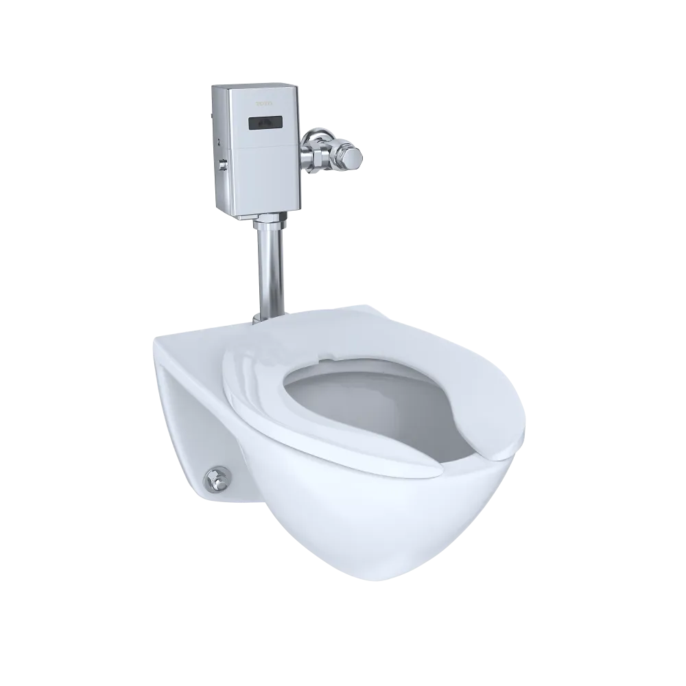 TOTO Commercial Ultra-High Efficiency Toilet, 1.0/1.28/1.6 GPF, Elongated Bowl - CEFIONTECT (Reclaimed Water Option)