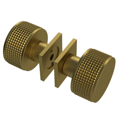 Rubinet Shower Door Knob (set) Antique Brass Matt