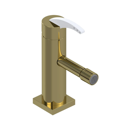 Rubinet Single Control Bidet Fitting (less drain) Natural Brass
