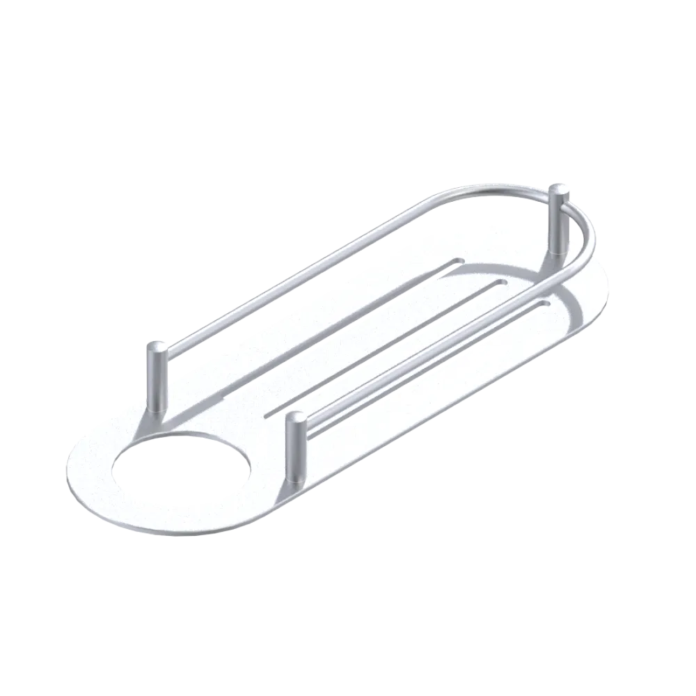 Rubinet Shelf Only Satin Chrome