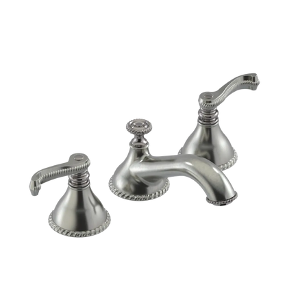 Rubinet Widespread Lav. Set. (less drain) Satin Nickel