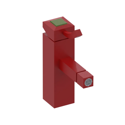 Rubinet Single Control Bidet Fitting (less drain) Maroon