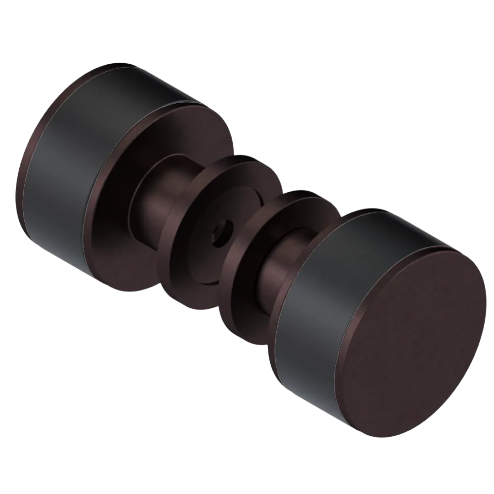 Rubinet Shower Door Knob (set) Oil Rubbed Bronze