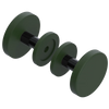 Rubinet Shower Door Knob (set) Green Envy