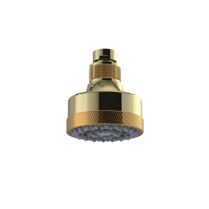 Rubinet 3 FUNCTION SHOWER HEAD Natural Brass