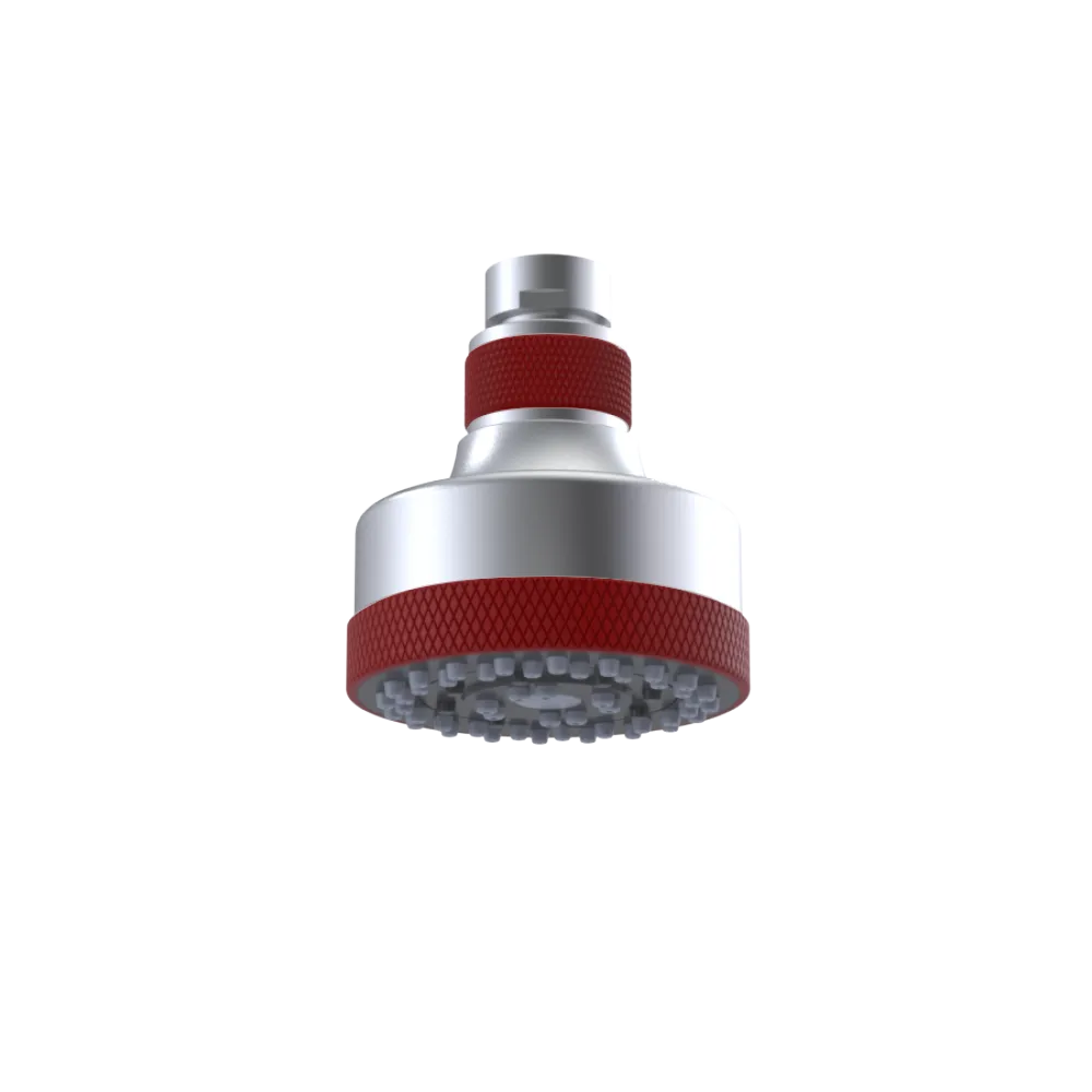 Rubinet 3 FUNCTION SHOWER HEAD Satin Chrome