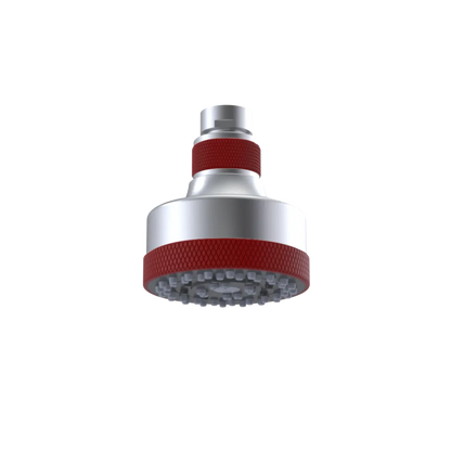 Rubinet 3 FUNCTION SHOWER HEAD Satin Chrome