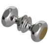 Rubinet Shower Door Knob (set) Polished Nickel