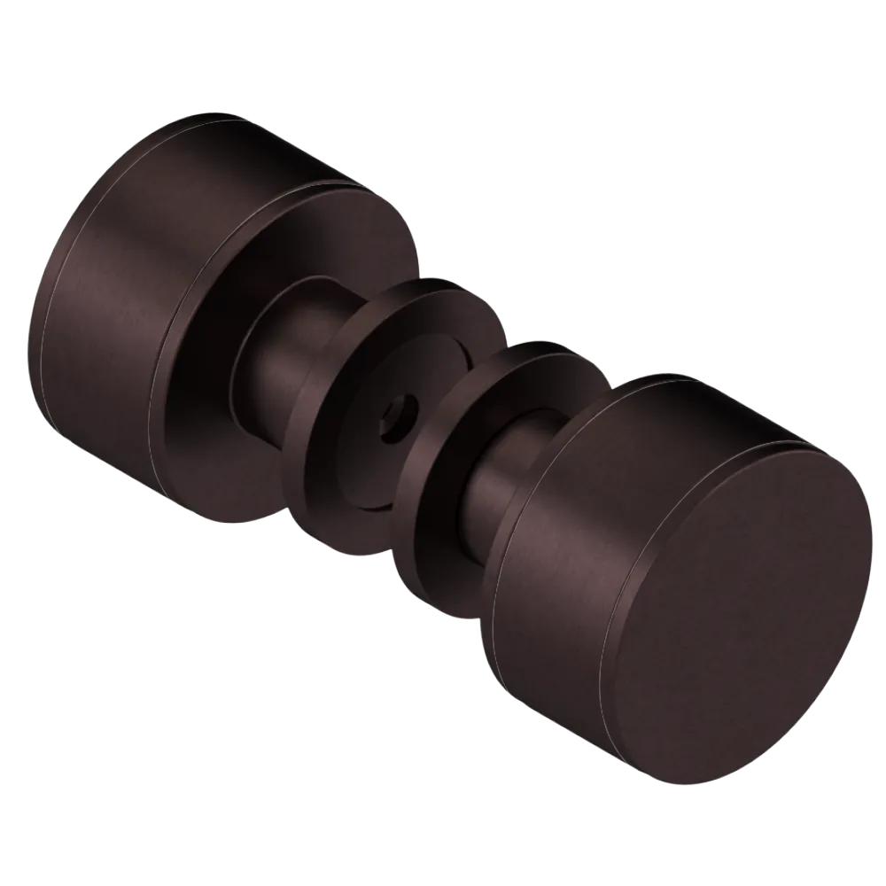 Rubinet Shower Door Knob (set) Oil Rubbed Bronze