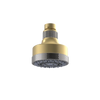 Rubinet 3 FUNCTION SHOWER HEAD Satin Brass