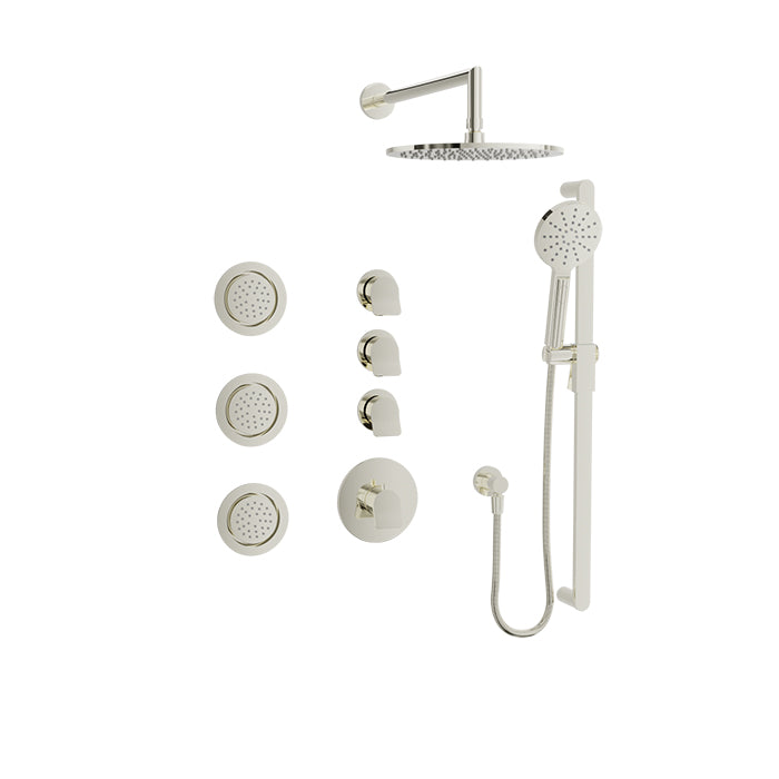 Baril Complete thermostatic shower kit