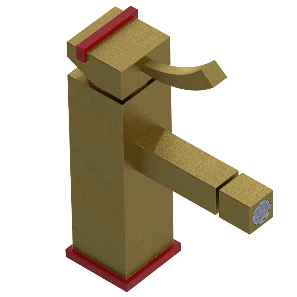 Rubinet Single Control Bidet Fitting (less drain) Antique Brass Matt