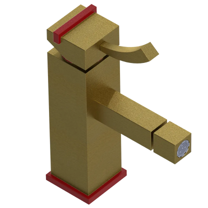 Rubinet Single Control Bidet Fitting (less drain) Antique Brass Matt