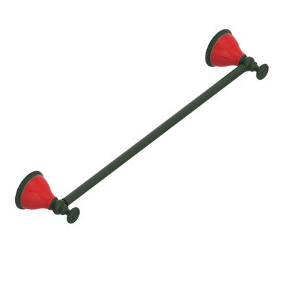 Rubinet Towel Bar 18" Green Envy