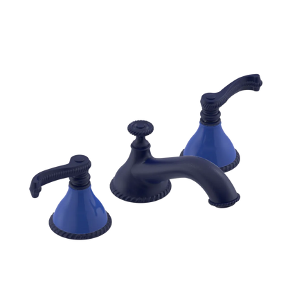 Rubinet Widespread Lav. Set. (less drain) Midnight Blue