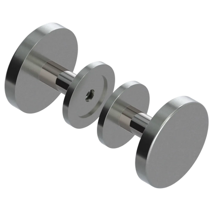 Rubinet Shower Door Knob (set) Satin Nickel