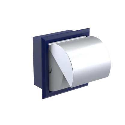Rubinet RECESSED TOILET PAPER HOLDER Midnight Blue