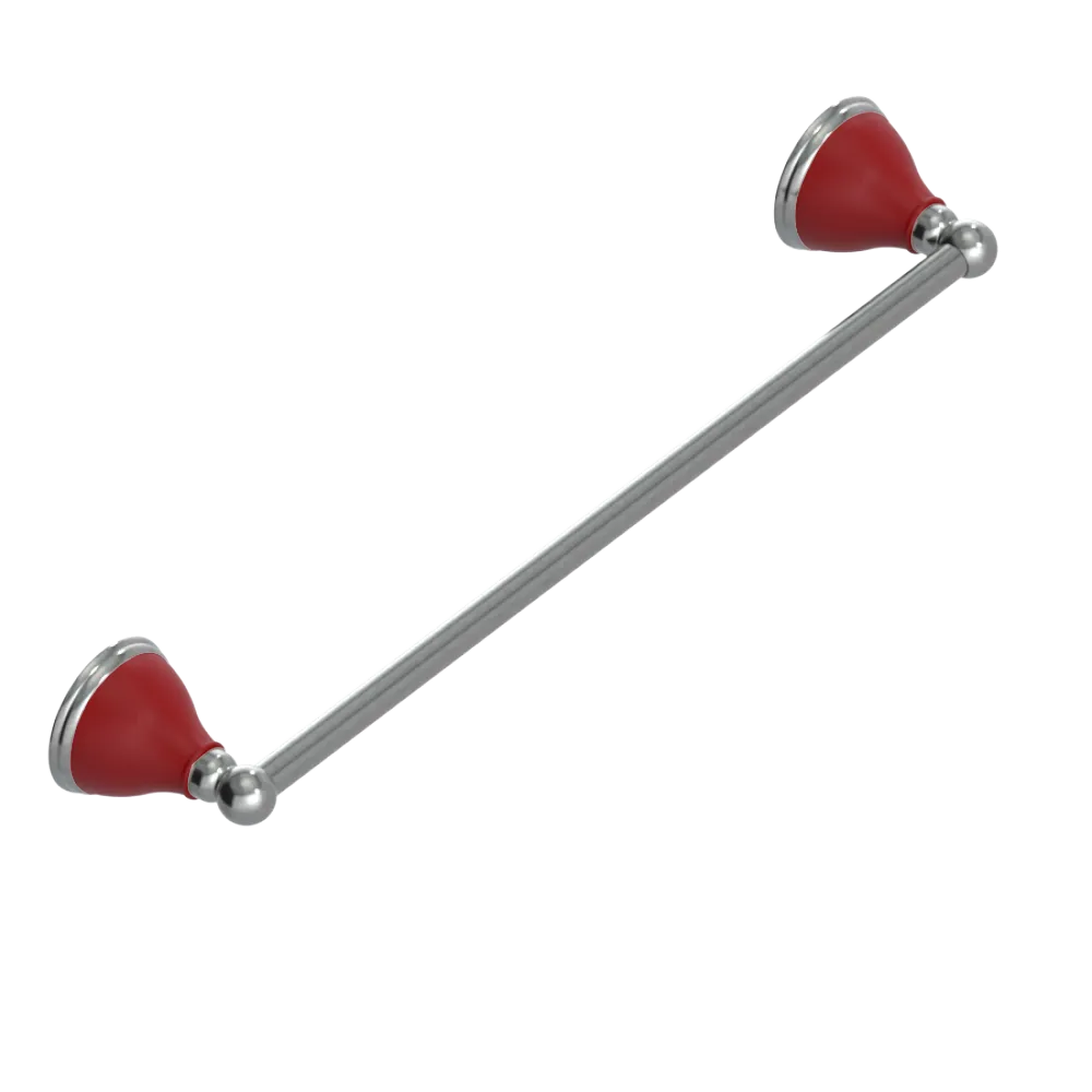 Rubinet Towel Bar 18" Satin Nickel