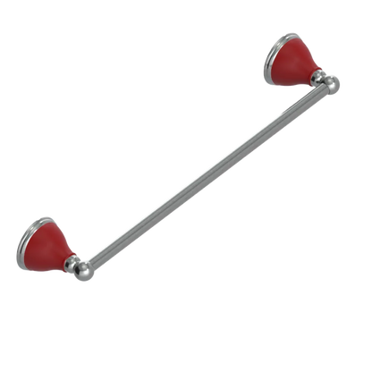 Rubinet Towel Bar 18" Satin Nickel