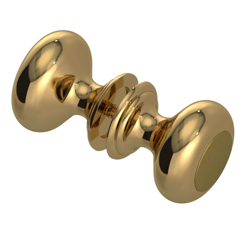 Rubinet Shower Door Knob (set) Gold