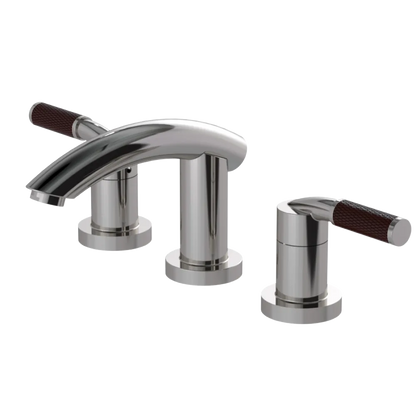Rubinet Widespread Lav. Set. (less drain) Polished Nickel