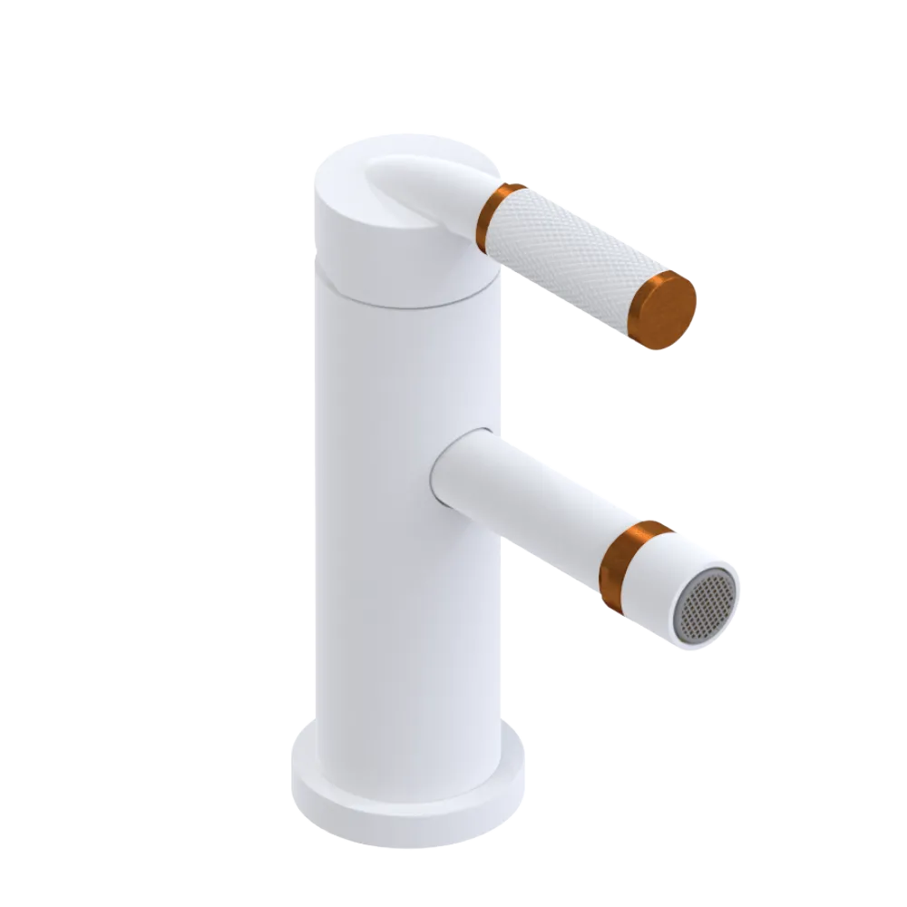 Rubinet Single Control Bidet Fitting (less drain) Matt White
