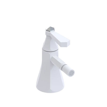 Rubinet Single Control Bidet Fitting (less drain) Matt White